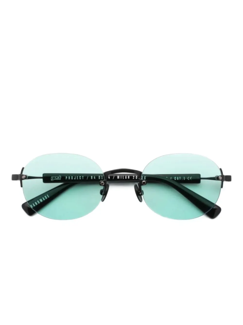 Gast Olli round-frame sunglasses | Black | Image 1
