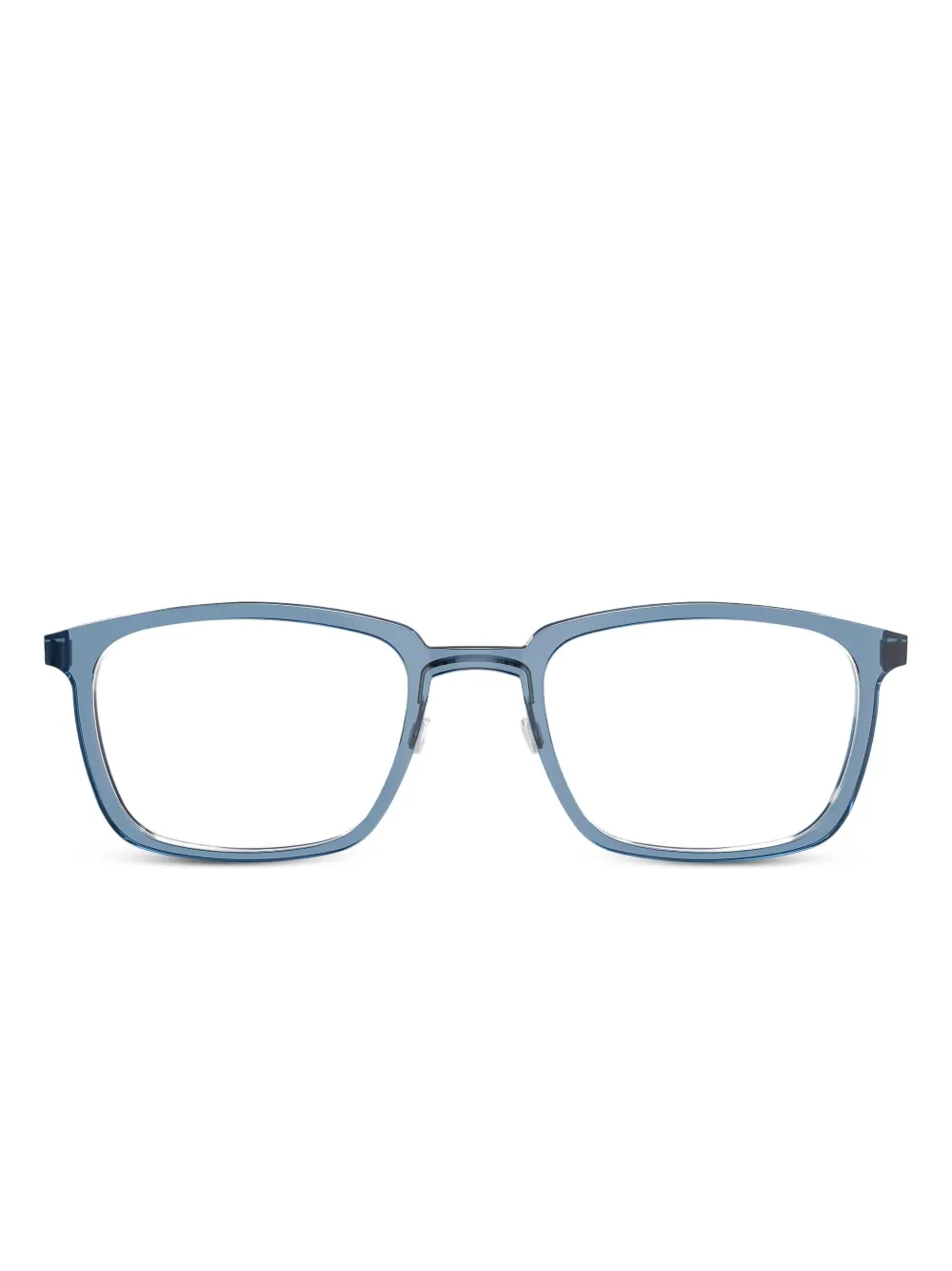 Lindberg square-frame glasses | Blue | Image 1