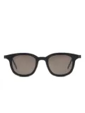 Lindberg titanium square-frame sunglasses - Black