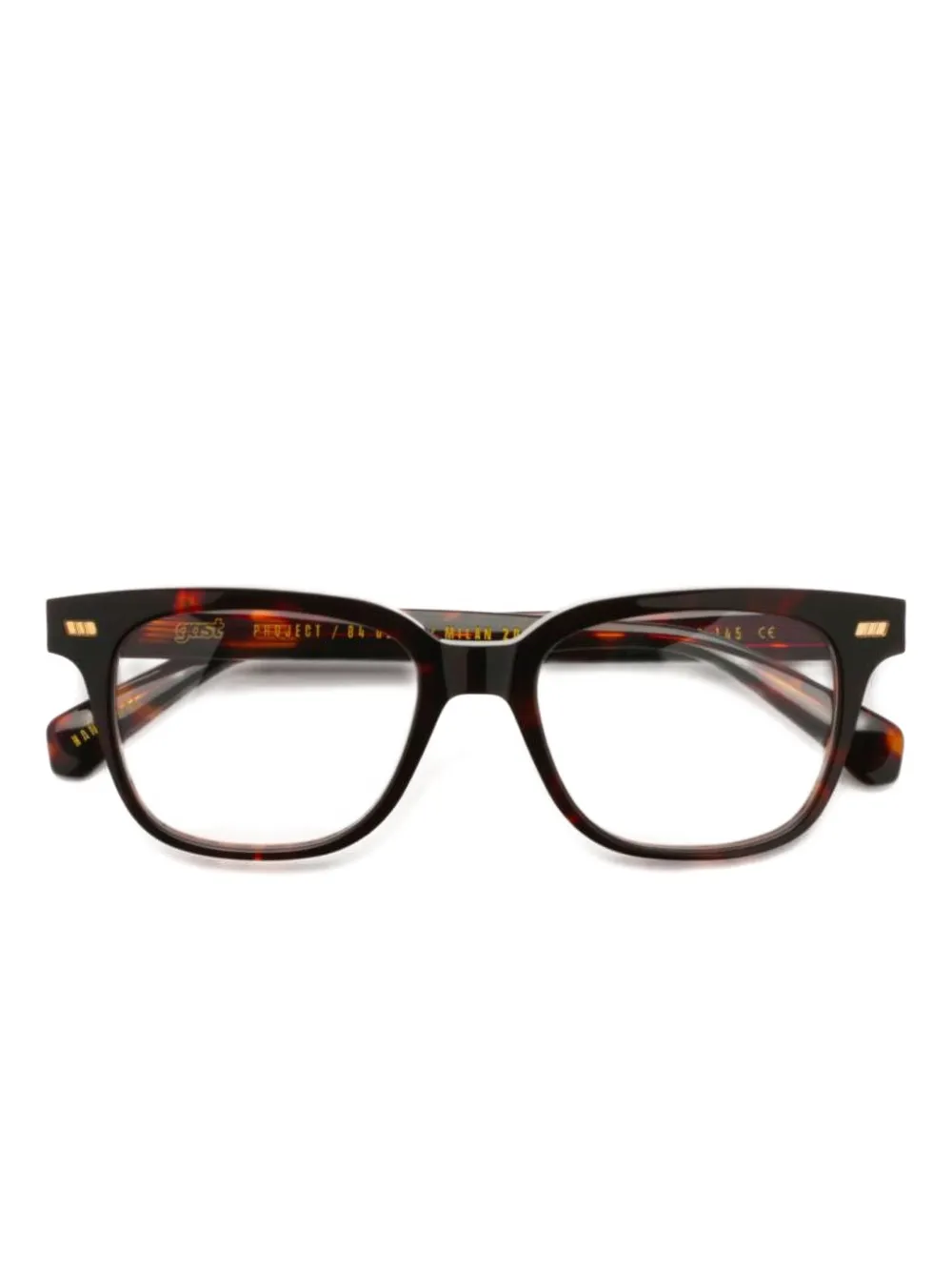 Gast Heze square-frame glasses | Brown | Image 1