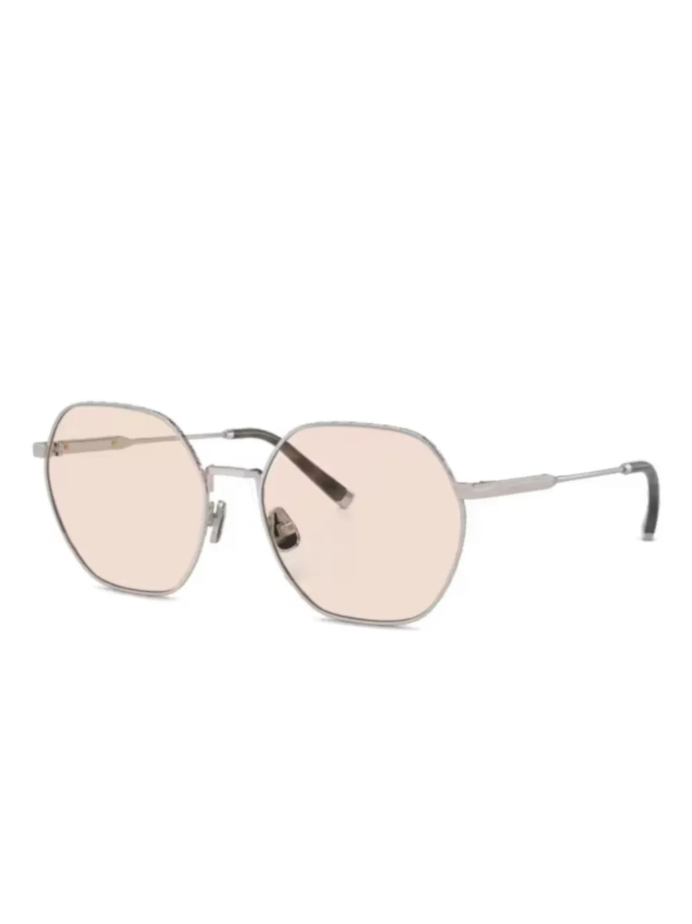 Brunello Cucinelli Zonnebril met rond montuur Zilver