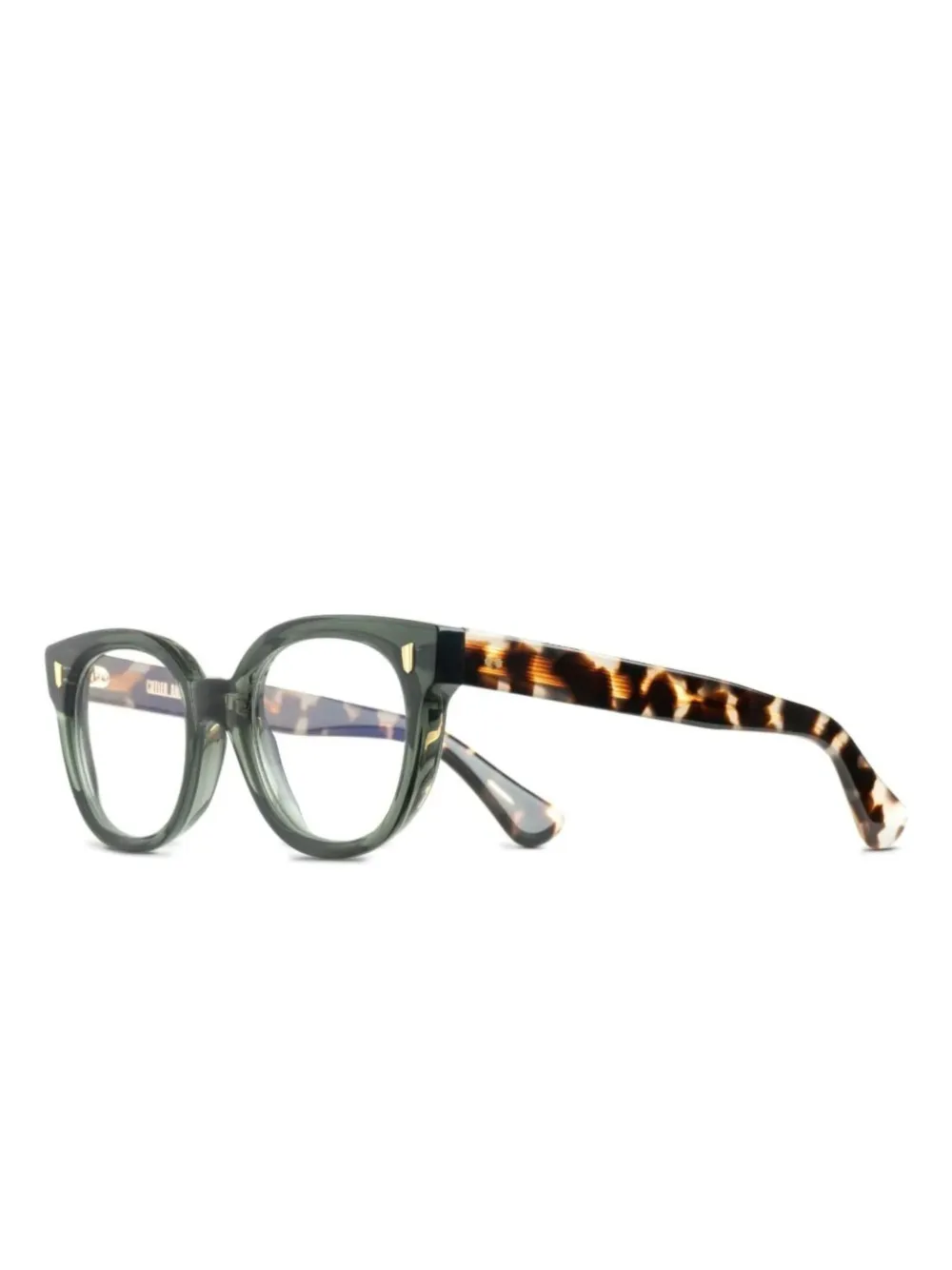 Cutler & Gross Bril met cat-eye montuur - Groen