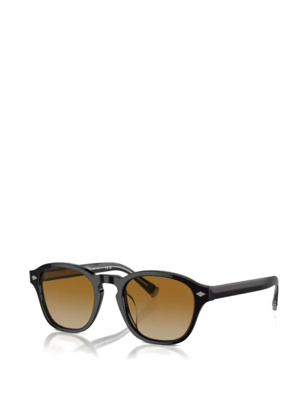 Brunello Cucinelli square-frame sunglasses - Nero