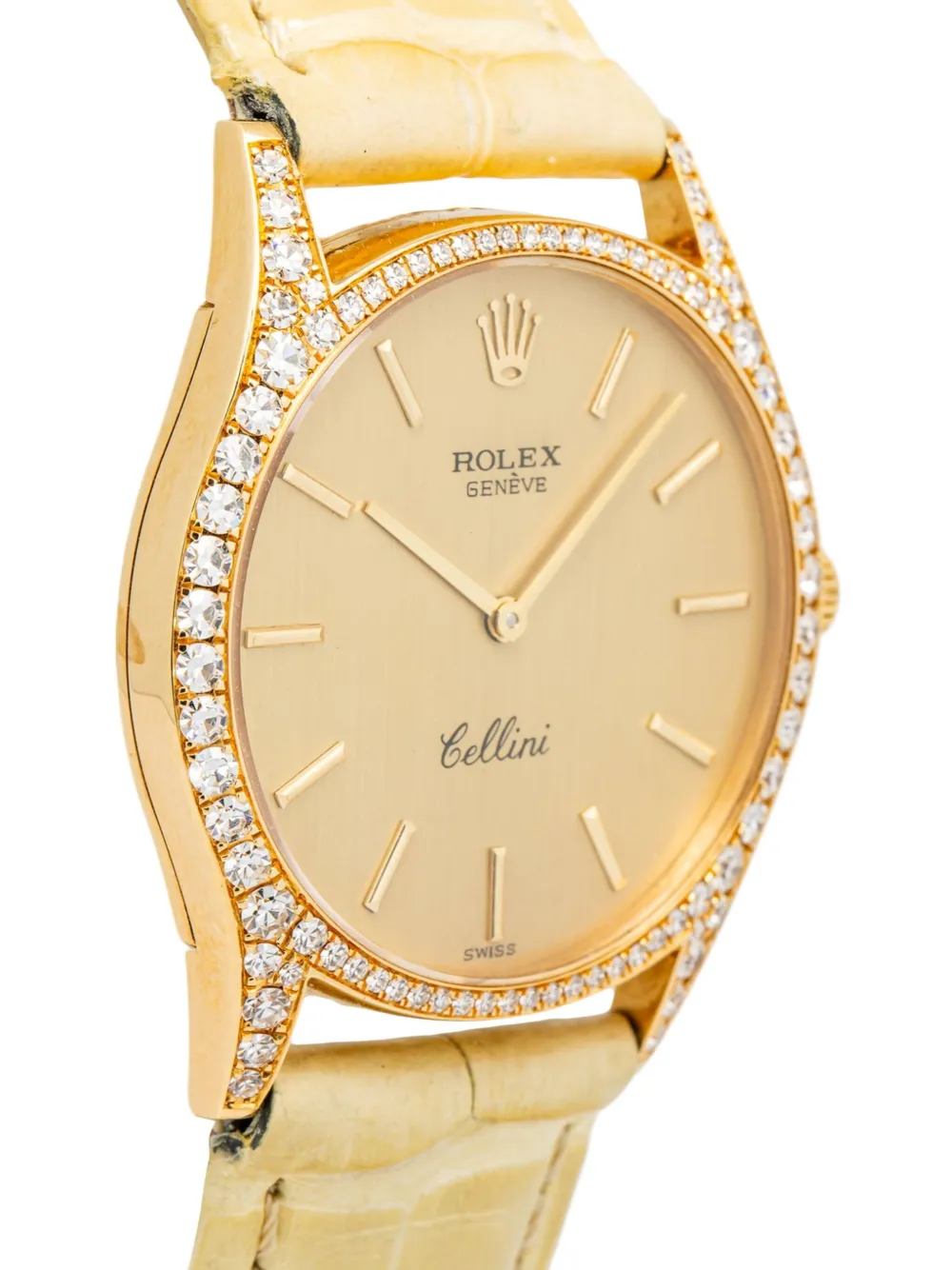 Pre-owned Rolex Cellini 31mm In 中性色