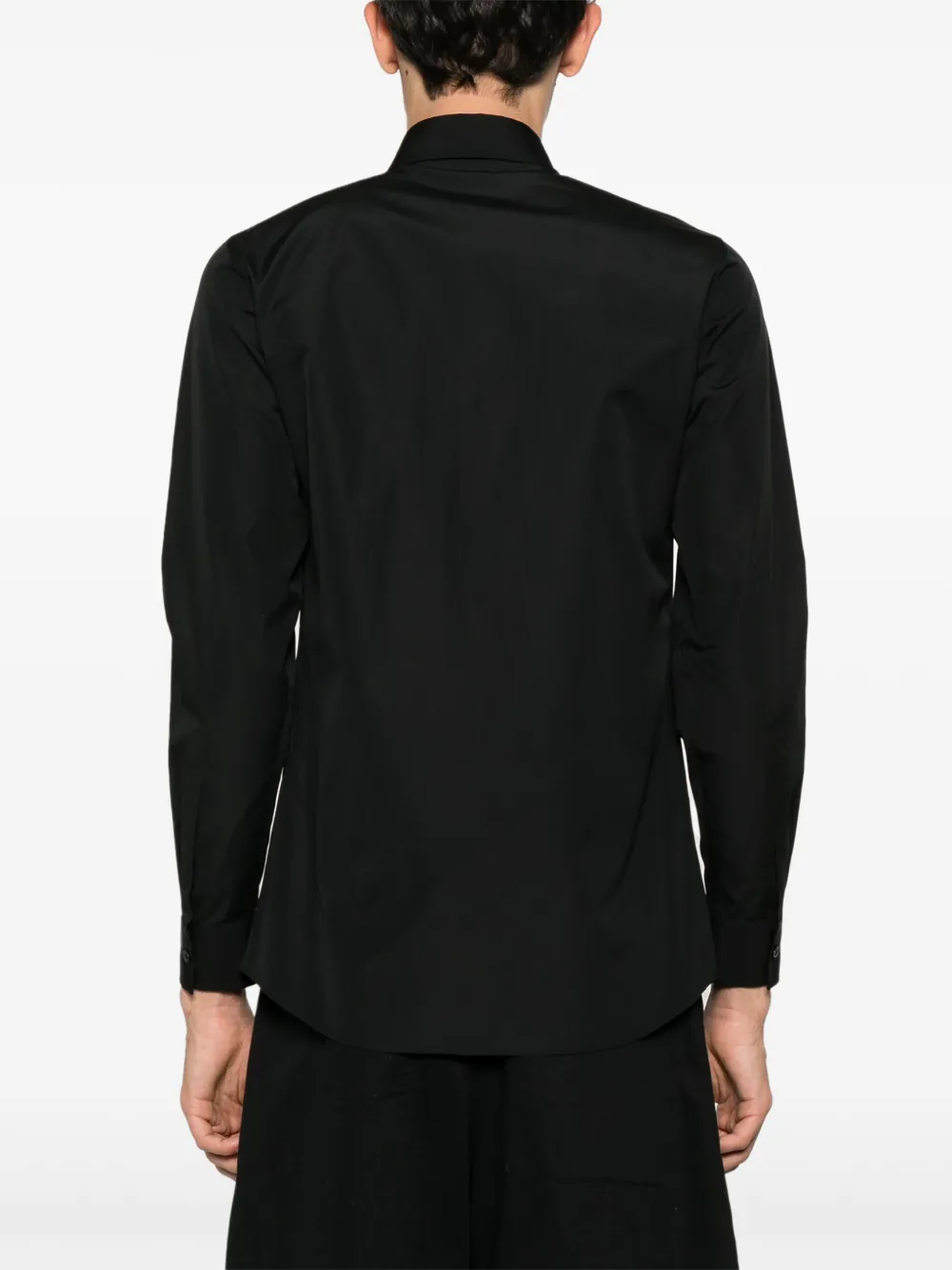 Moschino Popeline overhemd Zwart