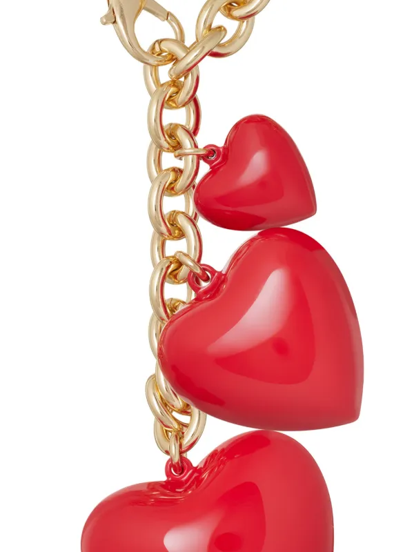 【Roxanne Assoulin】The Puffy Tripple Heart バッグチャーム Roxanne Assoulin The Puffy Tripple Heart Bag Accessory