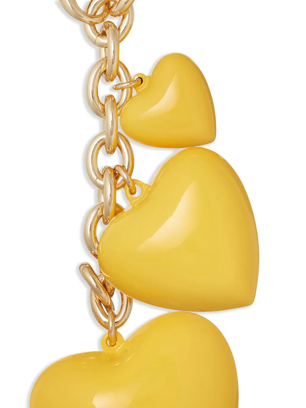 Roxanne Assoulin The Puffy Tripple Heart tas-accessoire - Goud