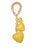 Roxanne Assoulin The Puffy Tripple Heart bag accessory - Gold