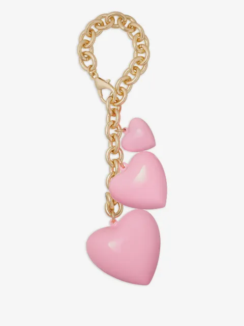 Roxanne Assoulin The Puffy Tripple Heart bag accessory 