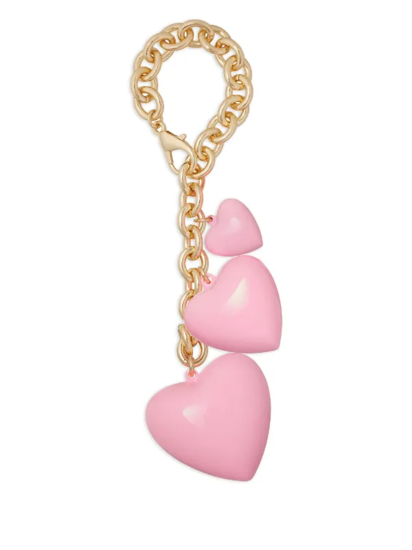 【Roxanne Assoulin】The Puffy Tripple Heart バッグチャーム Roxanne Assoulin The Puffy Tripple Heart バッグチャーム
