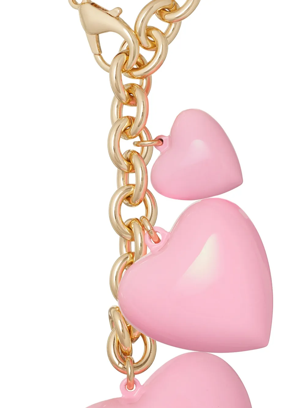 Roxanne Assoulin The Puffy Tripple Heart tas-accessoire - Goud