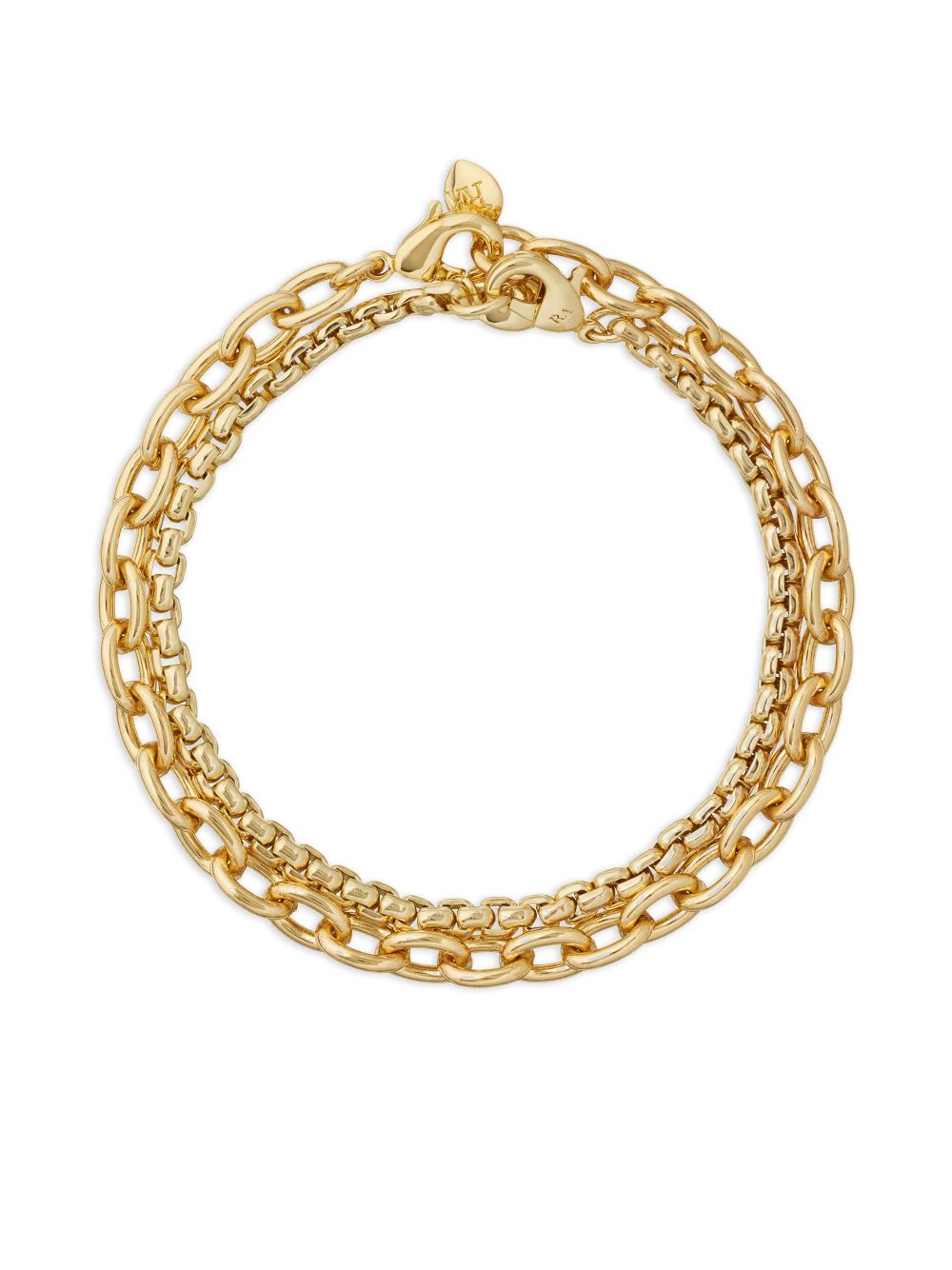 Roxanne Assoulin Chain Reaction bracelet - Gold