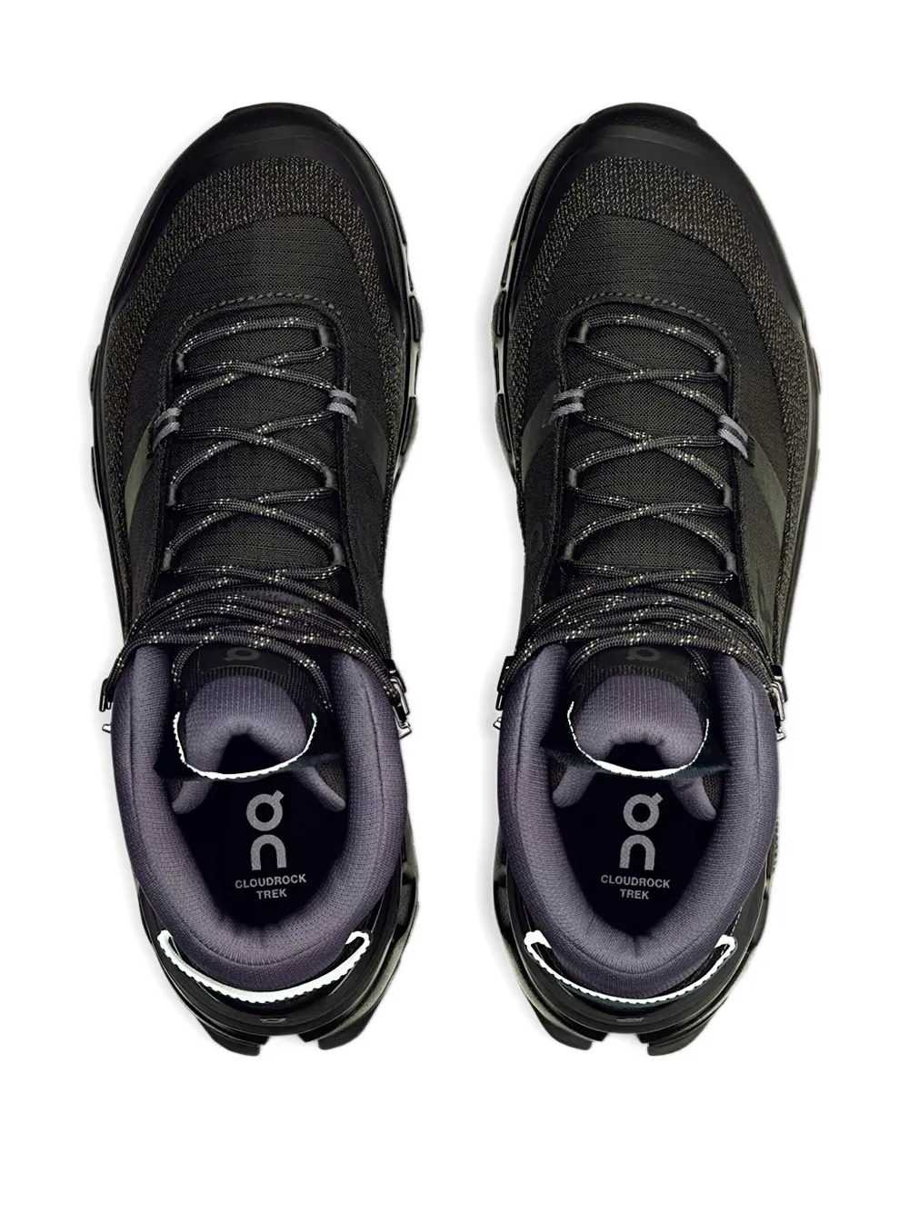 On Running Cloudrock Trek WP "Black/Black" boots | Biker Boots | Image 2