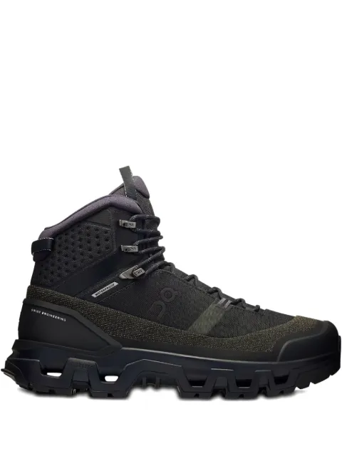 On Running Cloudrock Trek WP "Black/Black" boots