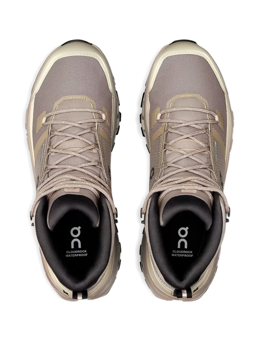On Running Cloudrock Mid WP "Cinde/ Desert" boots | Biker Boots | Image 2