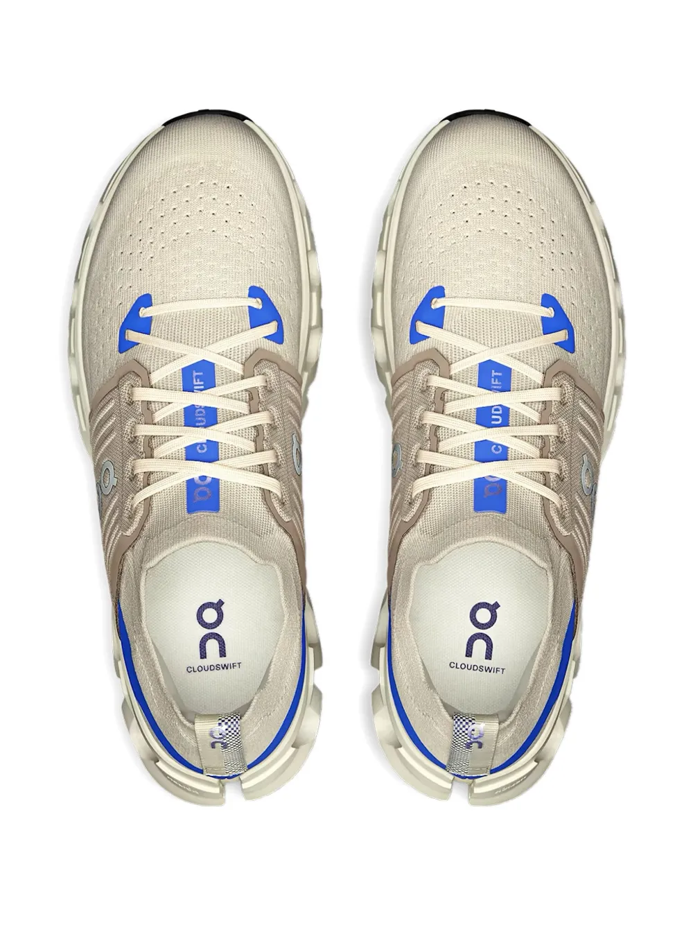 On Cloudswift 4 "Cream Cobalt" sneakers Beige