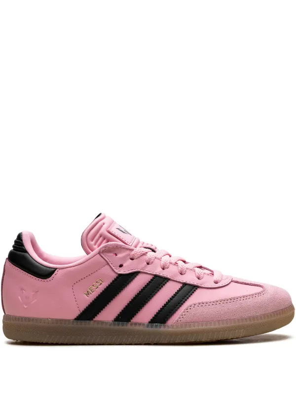 メッシ×adidas Samba ブラック/ピンク 2024年 4/15 発売】インテル・マイアミ & リオネル・メッシ