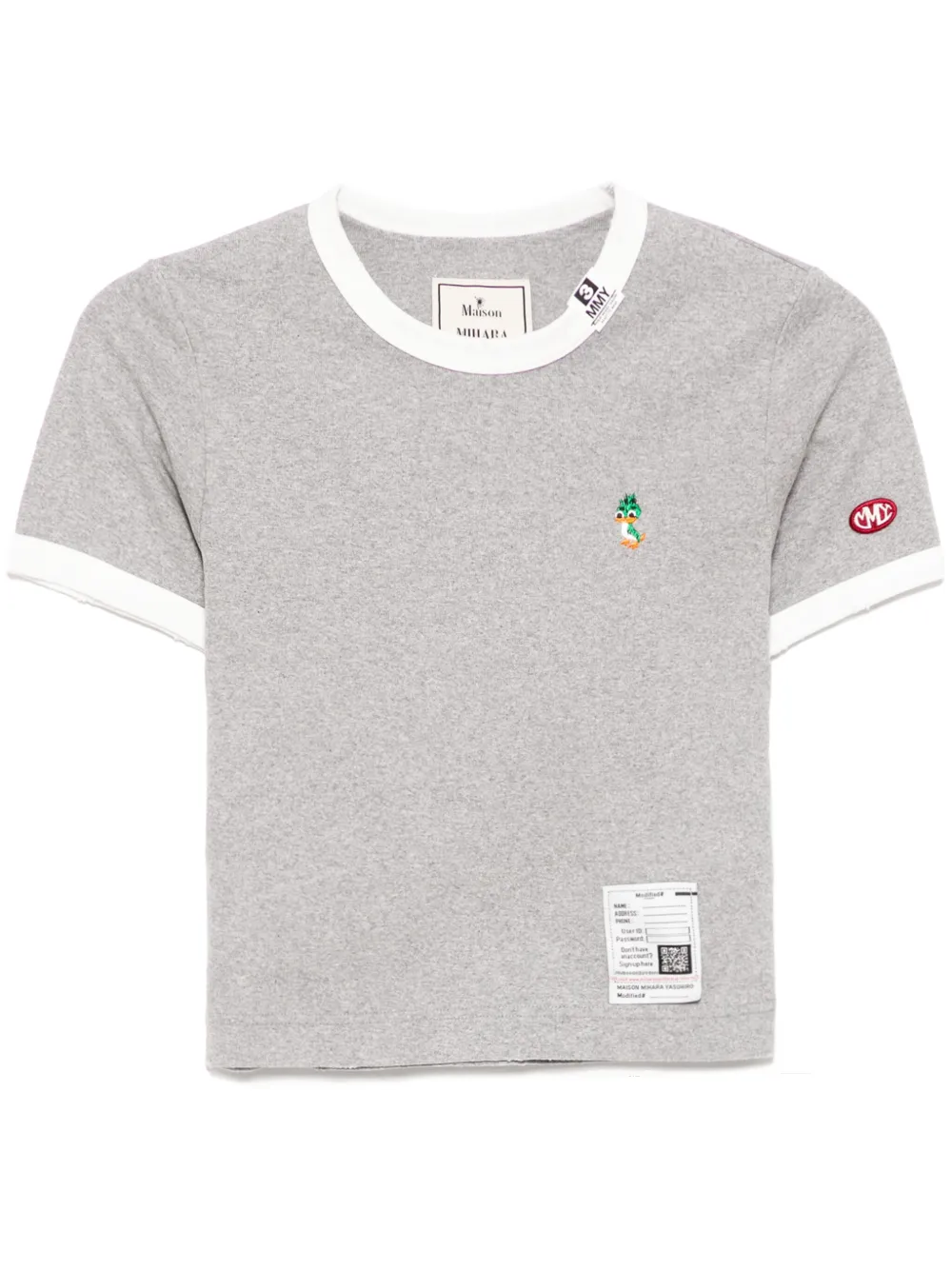 embroidered logo T-shirt