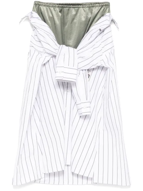 Maison MIHARA YASUHIRO falda Petticoat Combined Shirt