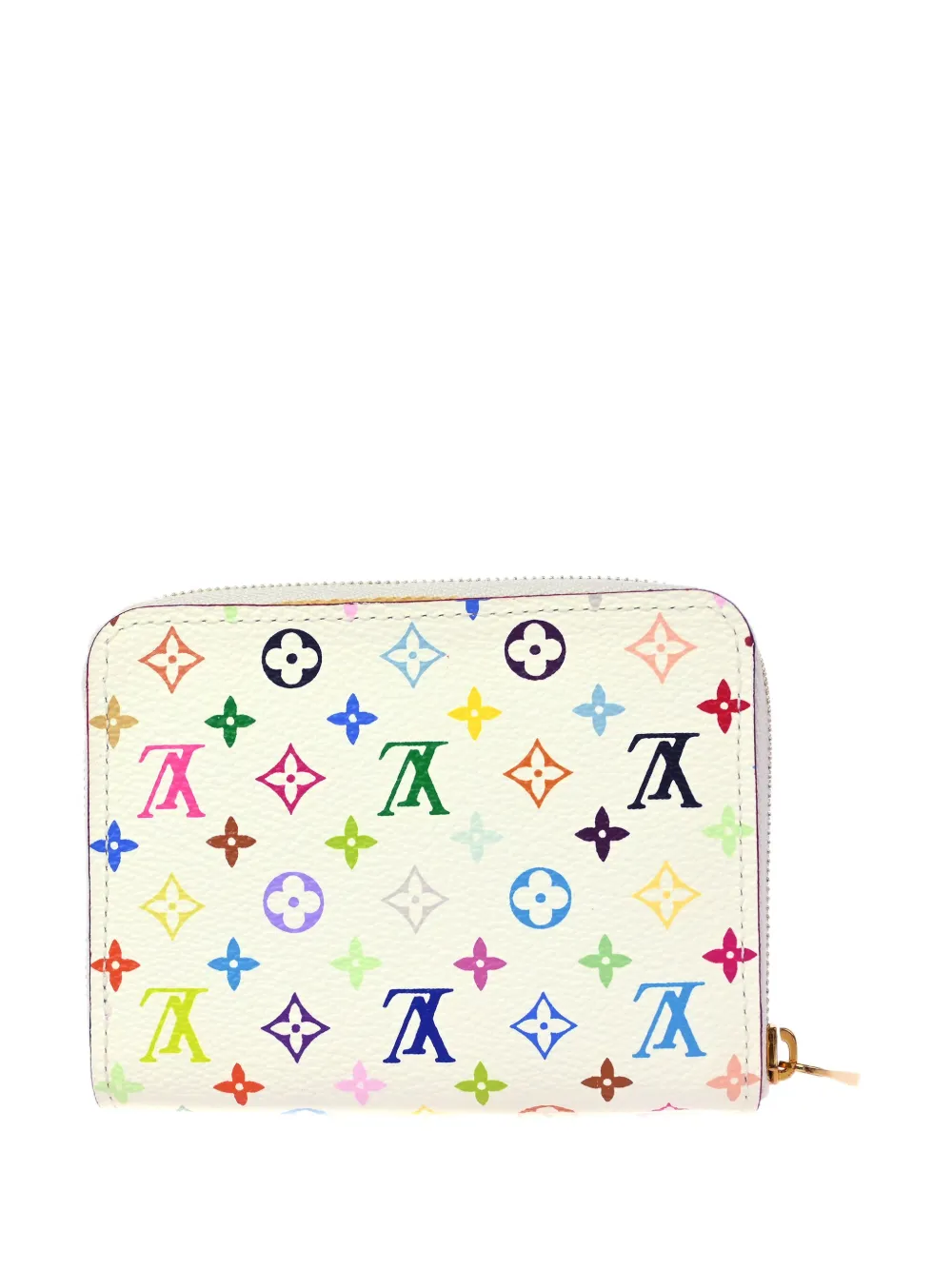 Louis Vuitton Pre-Owned x Takashi Murakami 2009 portemonnee met rits - Wit