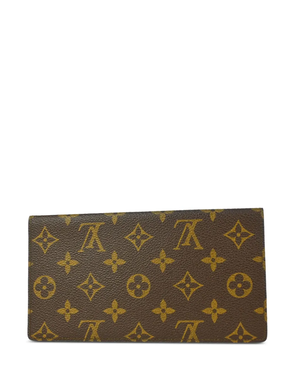 Louis Vuitton Pre-Owned 1989 Porto Chequier portemonnee - Bruin