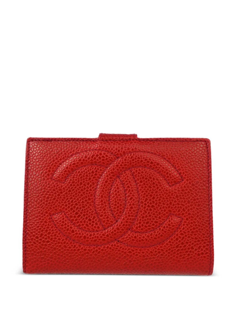 CHANEL Pre-Owned 1995 CC wallet | Red | Image 1