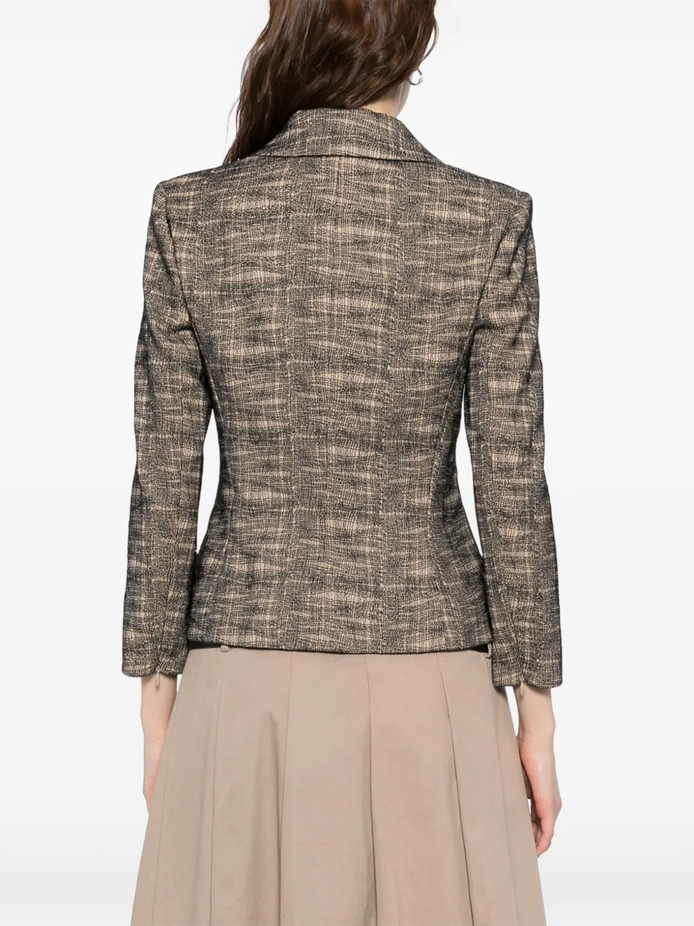 Pre-owned Chanel 2003 Single-breasted Jacket In Black