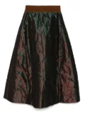 CHANEL Pre-Owned 1999 A-line skirt - Black