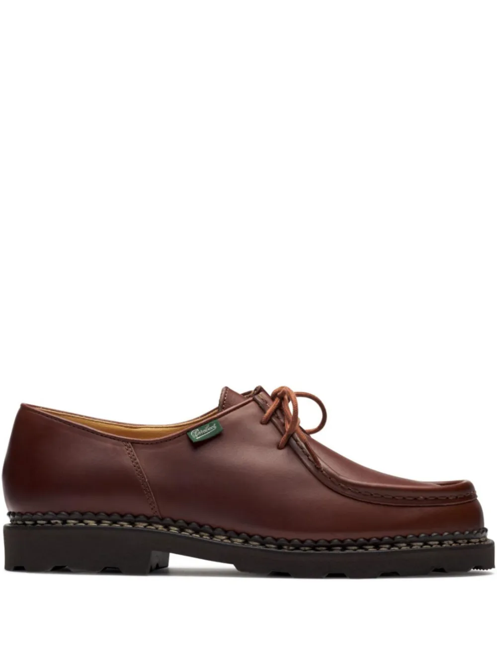 Paraboot leather derby shoes Brown