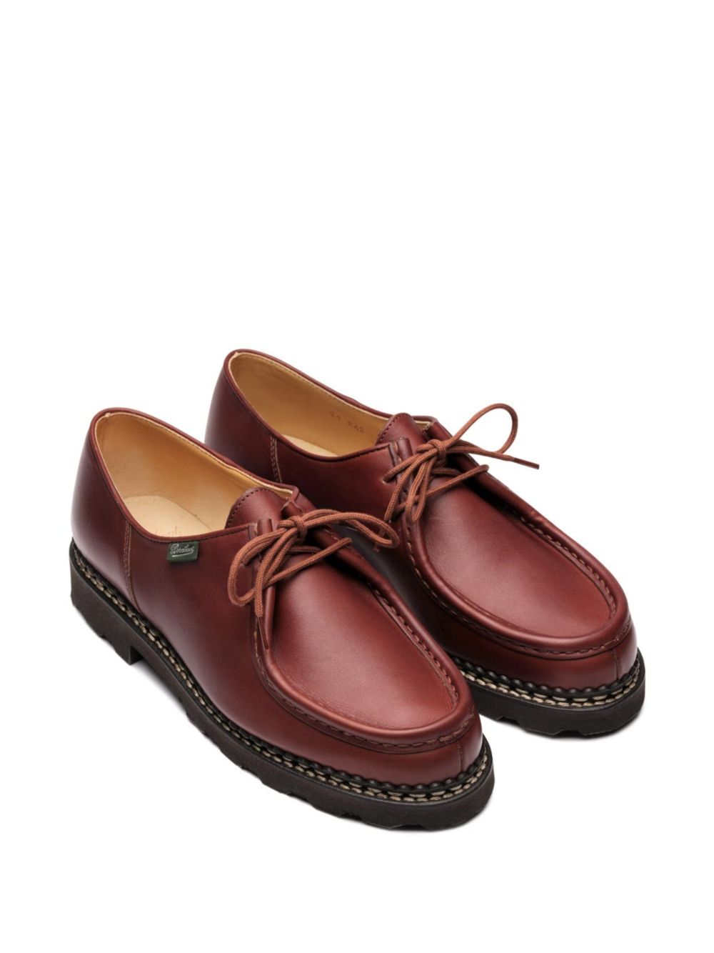 Paraboot Leren derby schoenen - Bruin