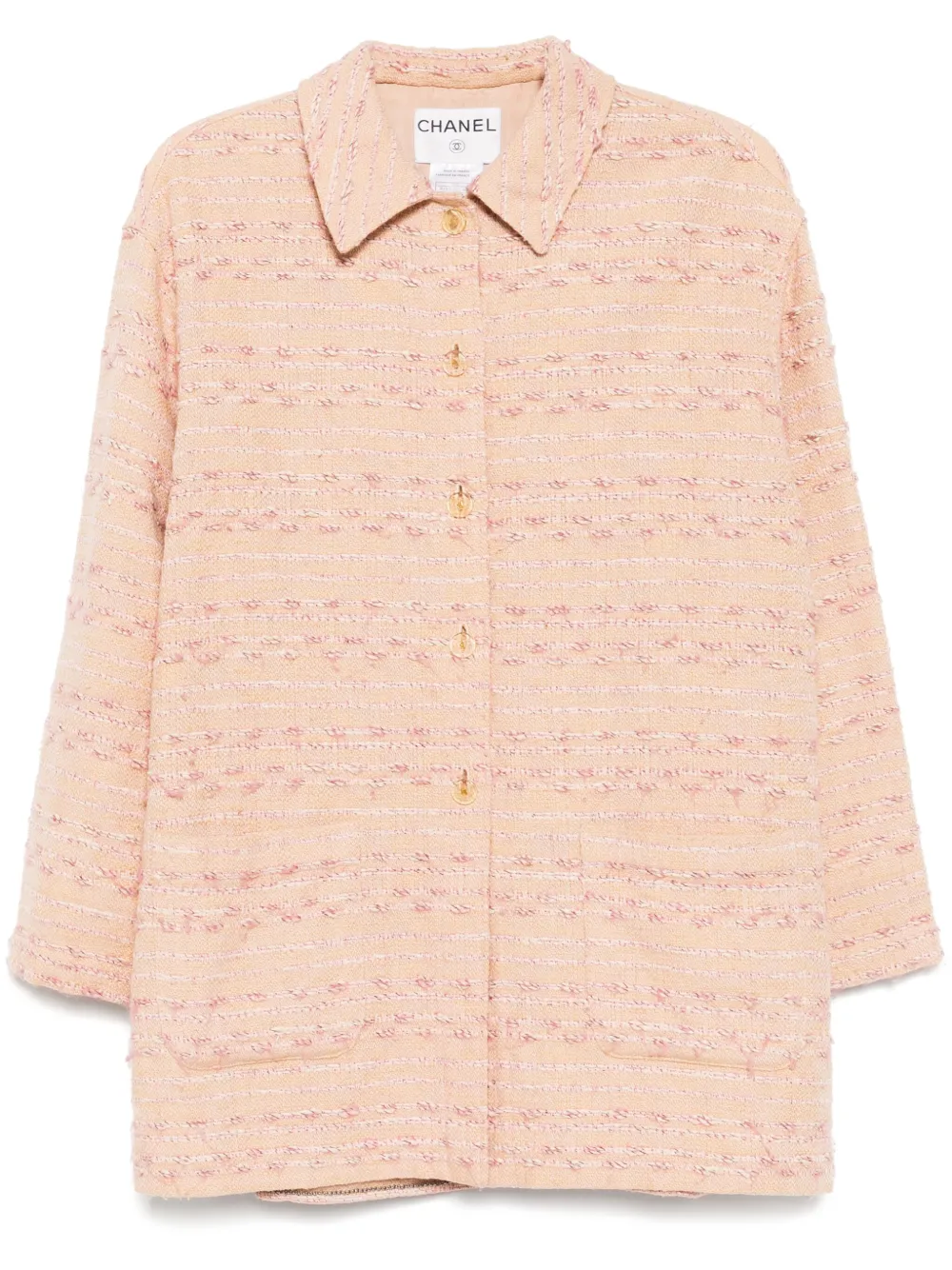 CHANEL Pre-Owned chamarra con botones 1999 | rosado | Image 1