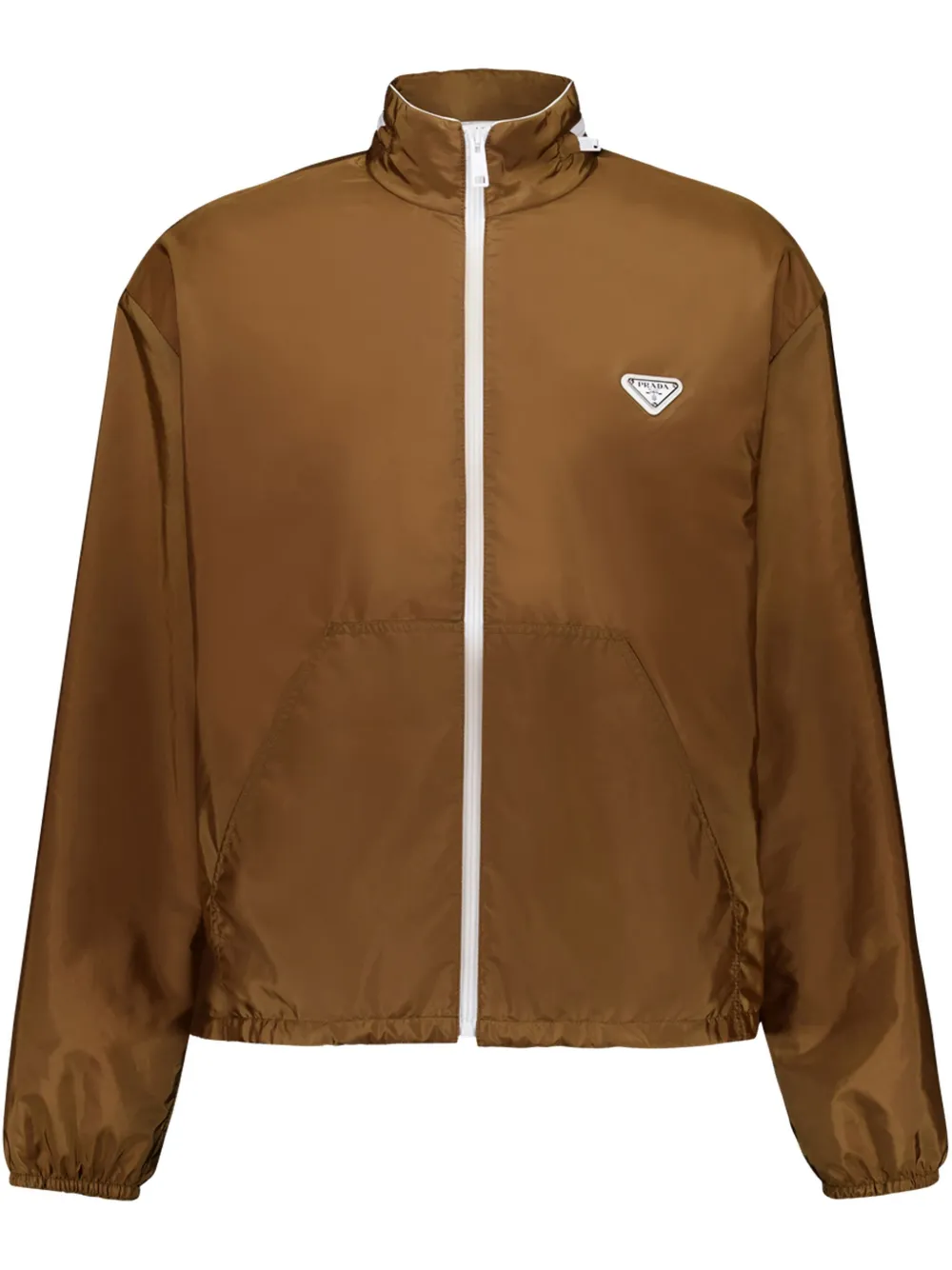 Prada Jack met rits Bruin