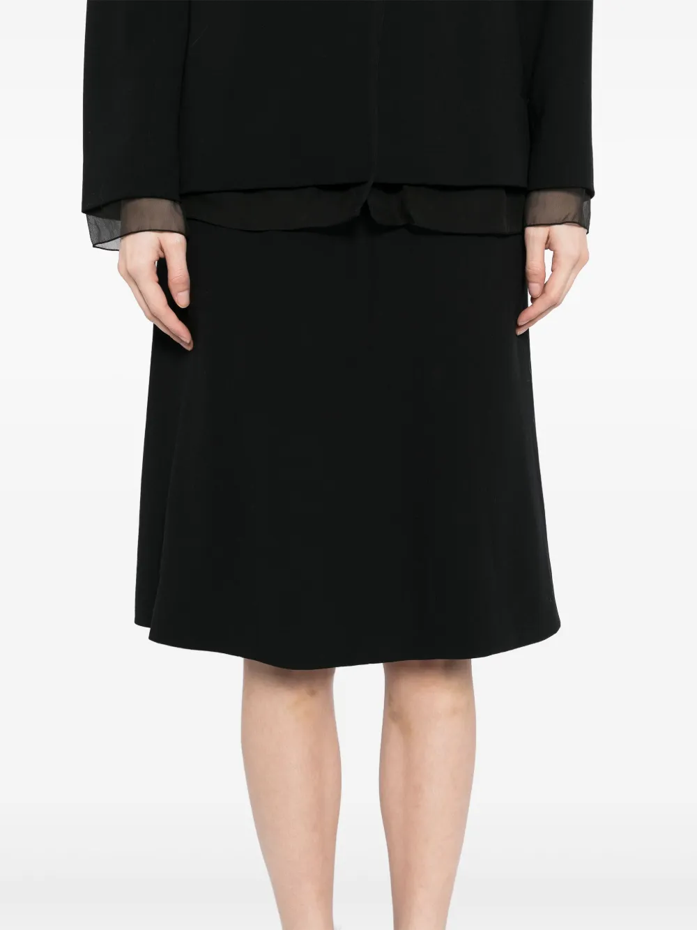 Pre-owned Chanel 1998 Setup Suit In Black