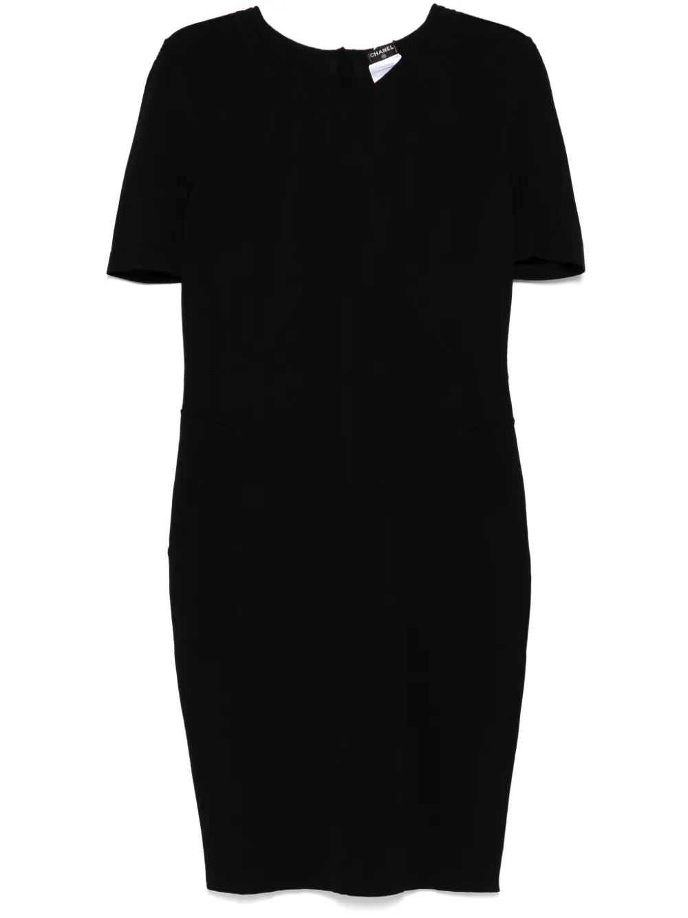 CHANEL Pre-Owned 2008 knitted dress | Black | Image 1