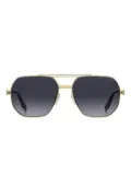 Marc Jacobs Eyewear octagonal-frame sunglasses - Gold