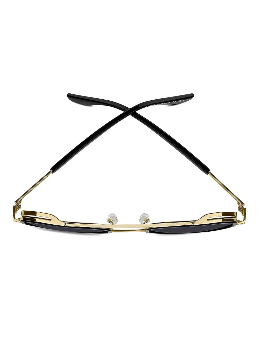 Marc Jacobs Eyewear Zonnebril met geometrisch montuur Goud