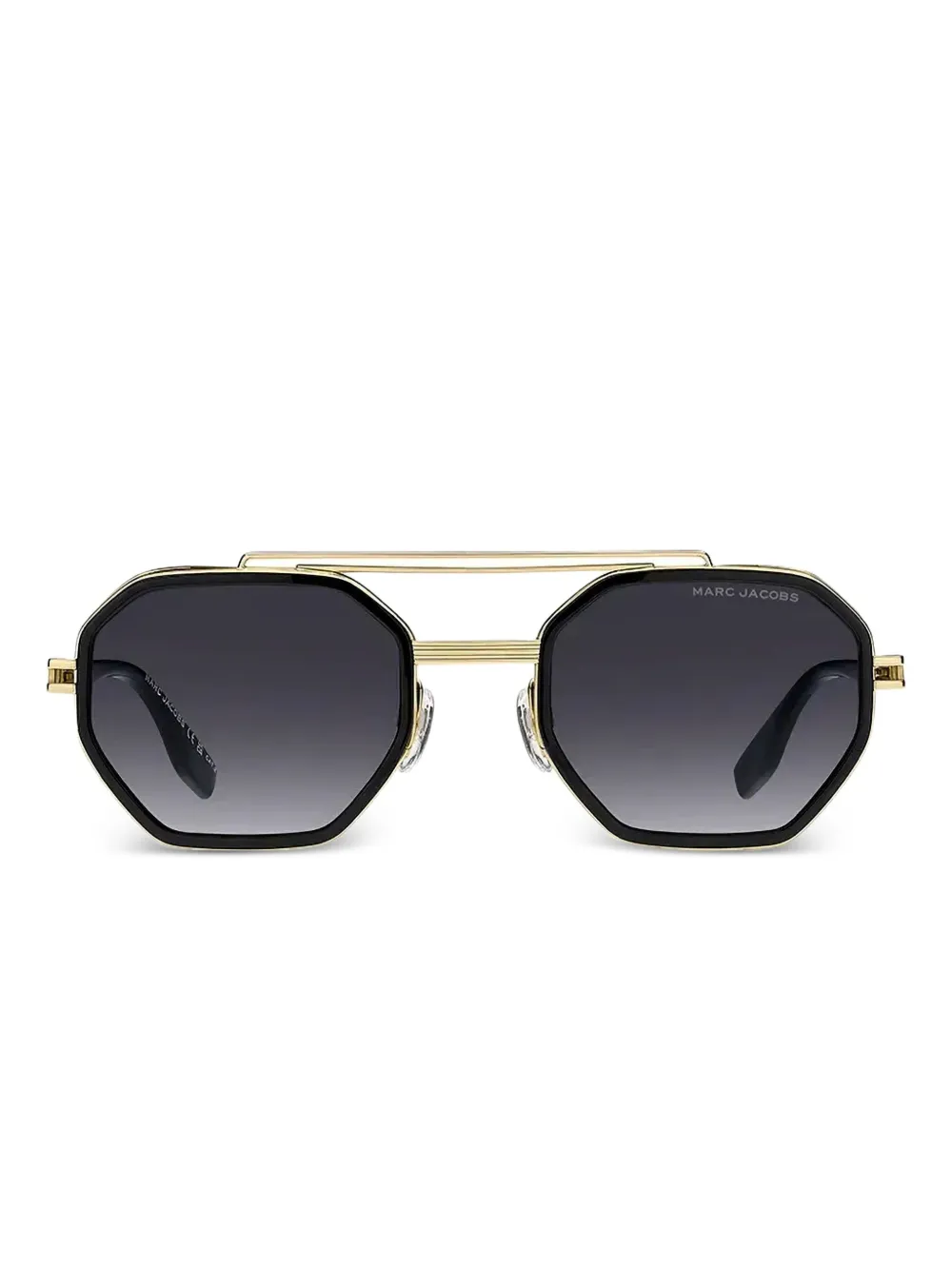Marc Jacobs Eyewear geometric-frame sunglasses | Gold | Image 1