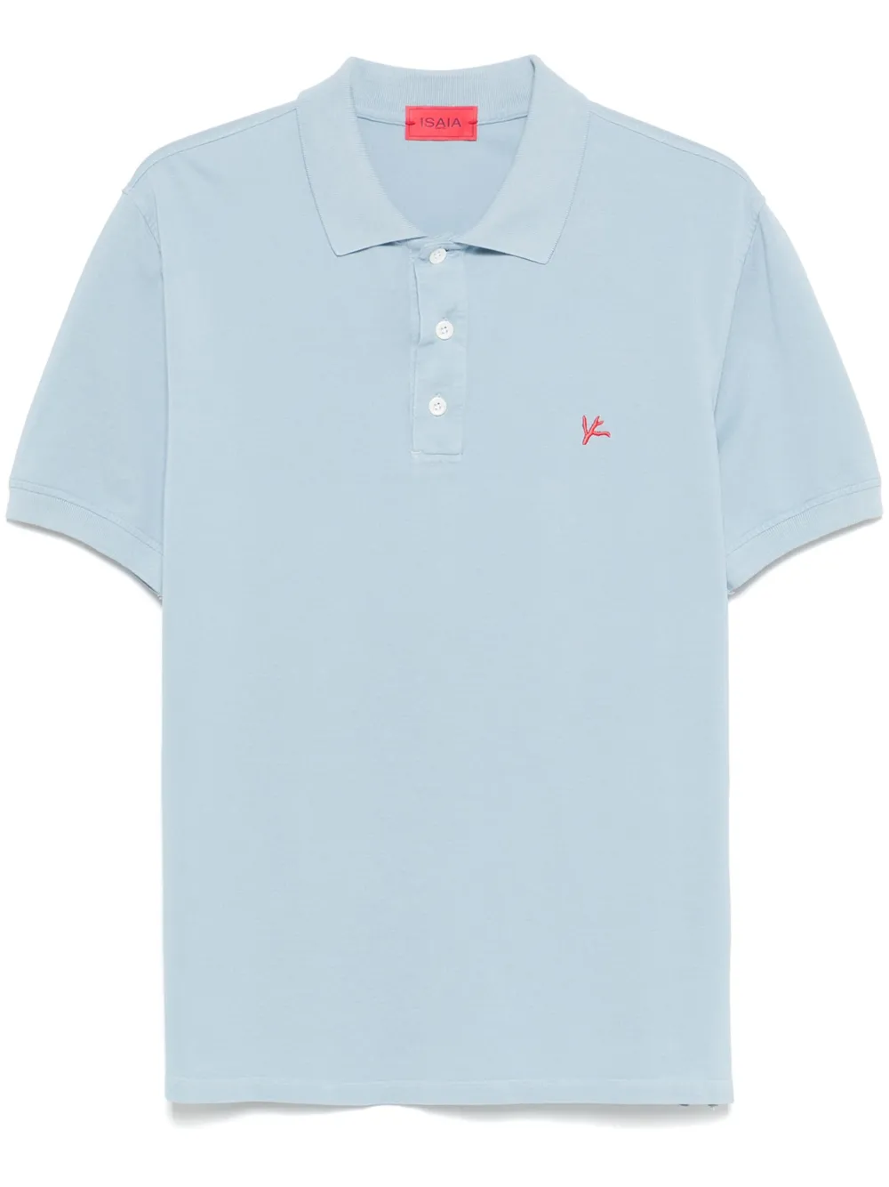 logo-embroidered polo shirt