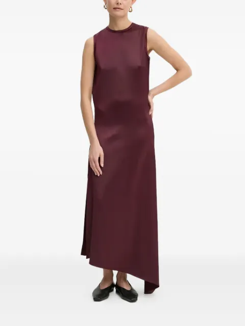 AERON asymmetric sleeveless dress