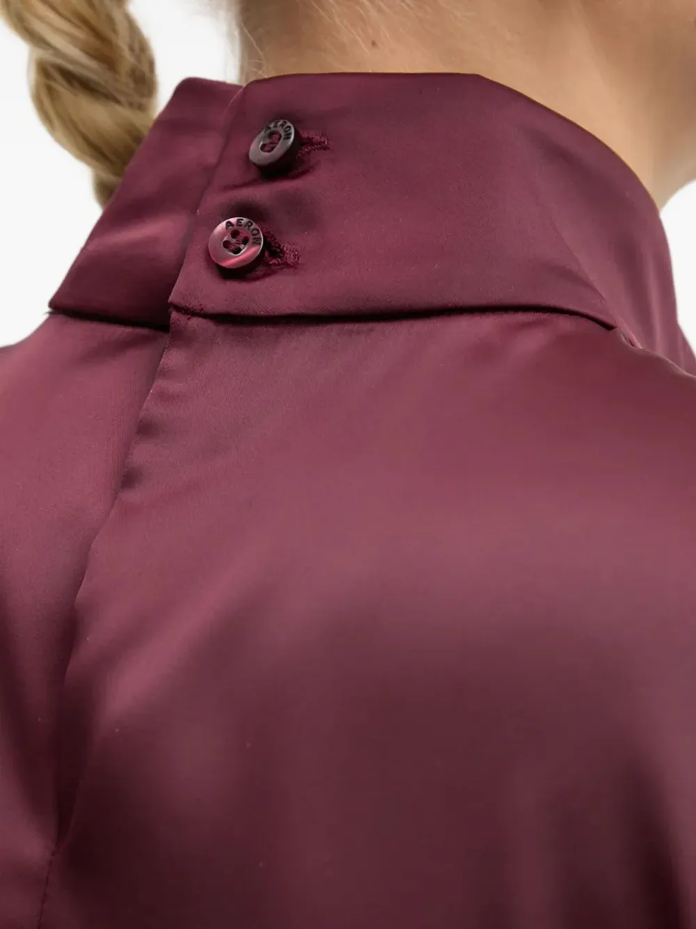 AERON Top met hoge hals Rood