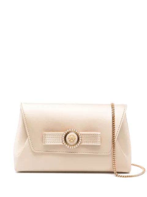 Versace bolsa de mano Gianni Ribbon con cristales