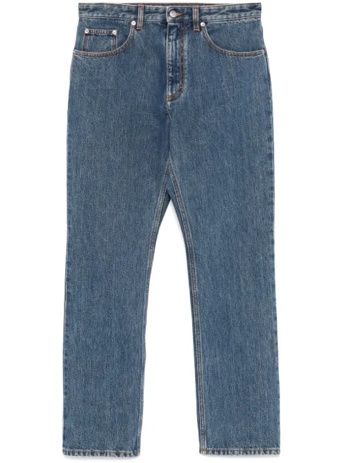 Bally jean à coupe droite - Bleu - Bally - Modalova
