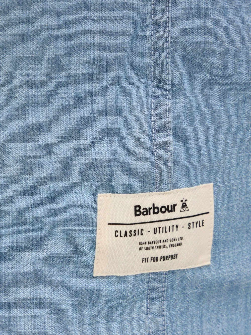 Barbour Denim overhemd Blauw