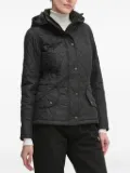 Barbour Millfire diamond-quilted jacket - Black