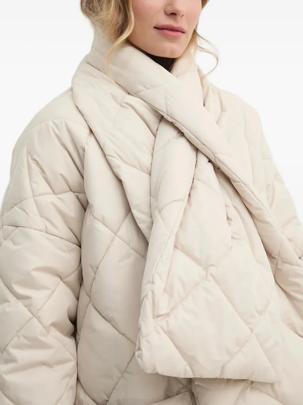 Barbour Brigitte donsjas Wit