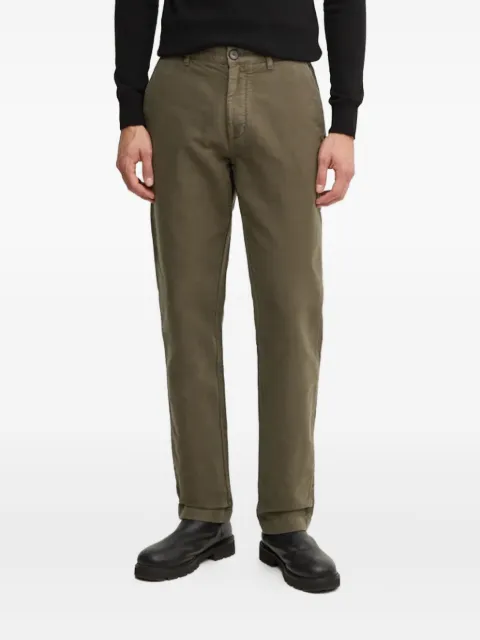 Barbour cuffed cotton trousers
