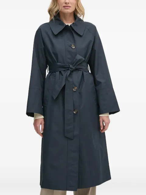 Barbour belted raglan-sleeve trench coat
