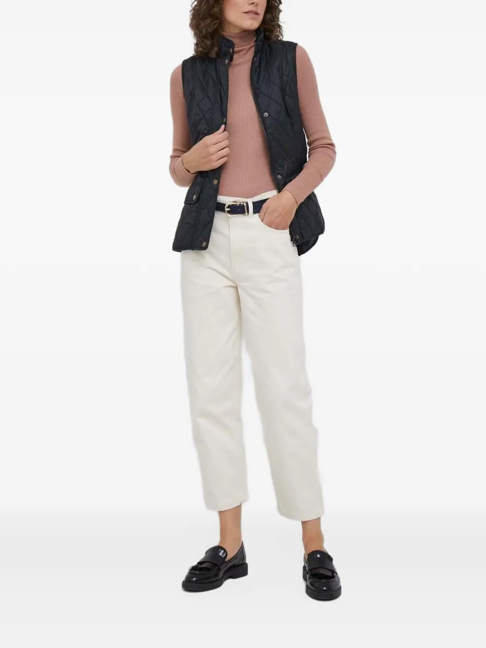 Barbour Gewatteerde bodywarmer Zwart