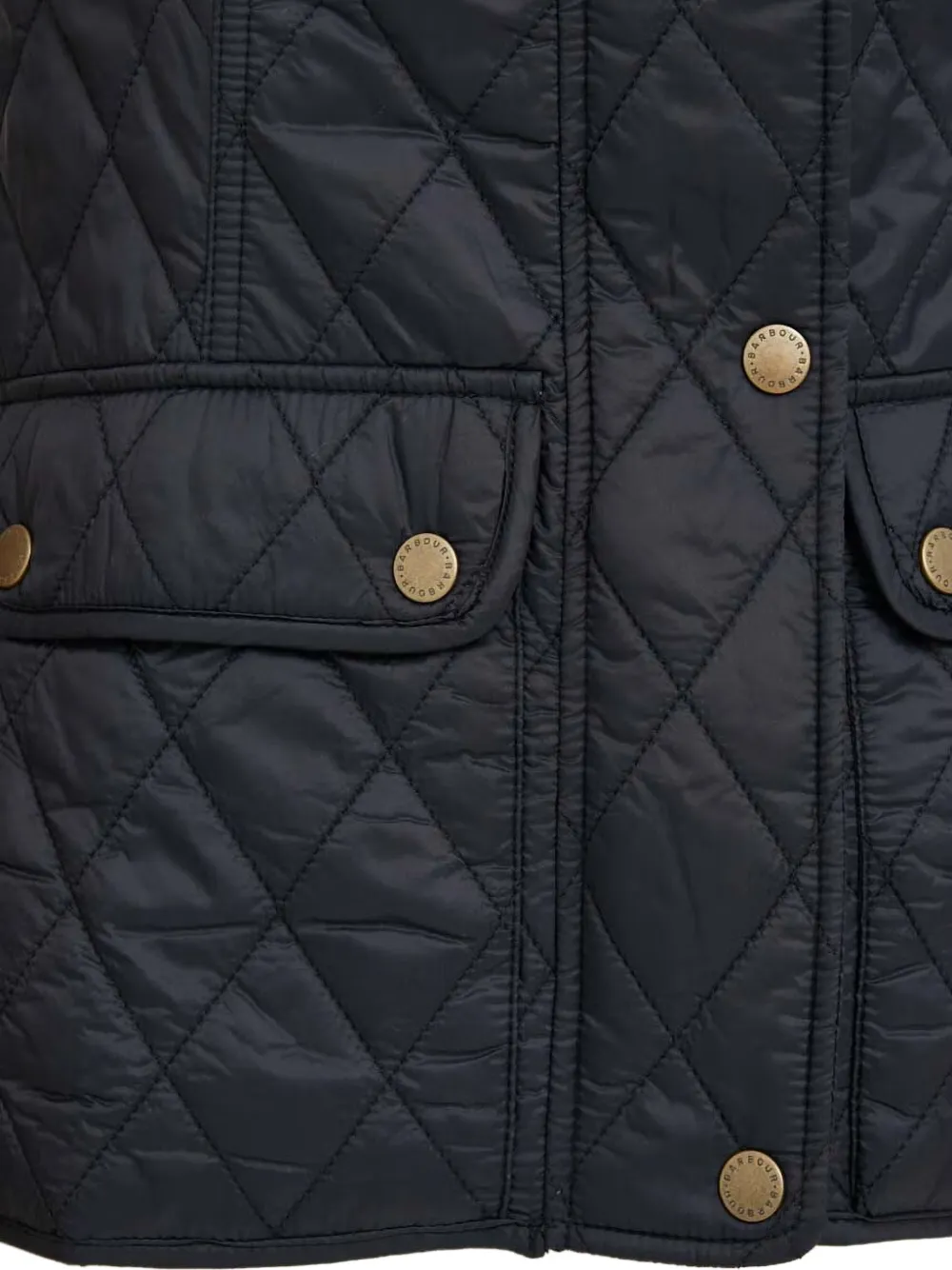 Barbour Gewatteerde bodywarmer Zwart
