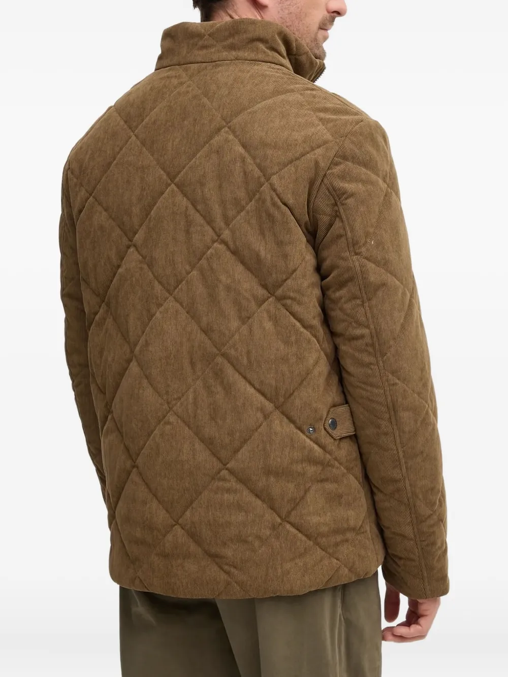 Barbour Liddesdale corduroy padded jacket Bruin